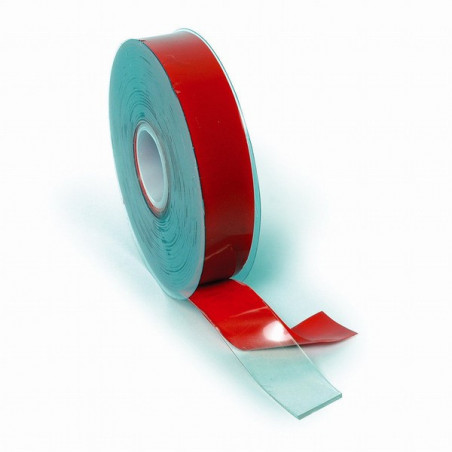 Cinta adhesiva 2 caras alta resist. 19 mm x 5 m. Transparente